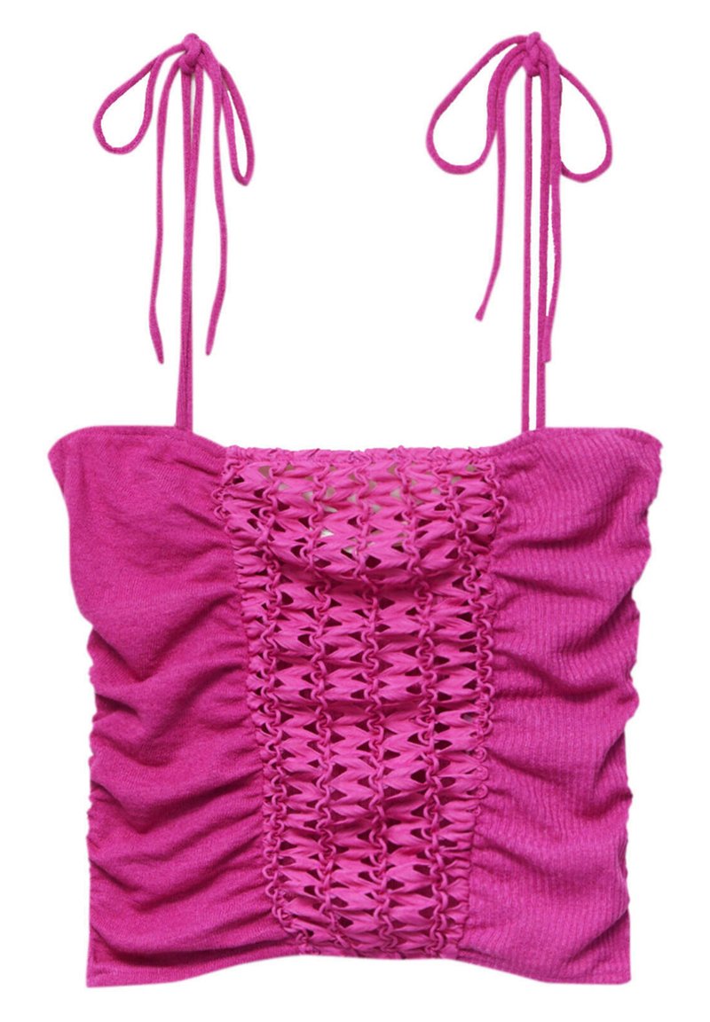 PULL&BEAR Top donkerroze PULL&BEAR Top donkerroze