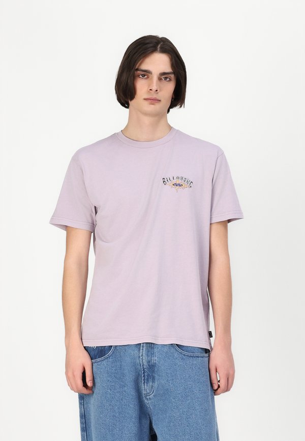 Print T-shirt - purple