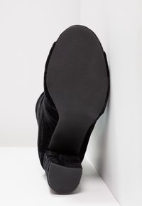 New Look Kotníková obuv na vysokém podpatku - black