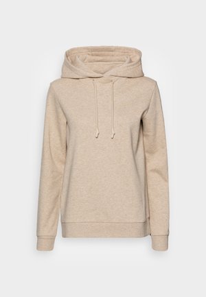 Hoodie - mottled beige