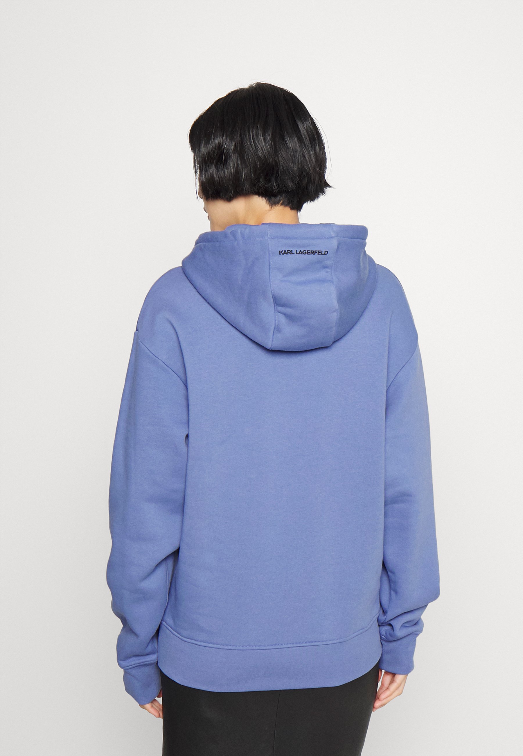Stussy sudadera con capucha y logo bordado - Azul - GLAMI.es