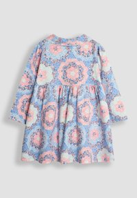 JoJo Maman Bébé PATCHWORK FLORAL PETER PAN REGULAR FIT - Denné šaty - pink