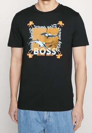 T-Shirt print - black
