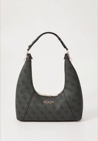 Guess CALISTA TOP ZIP SHOULDER BAG - Geantă de mână - coal