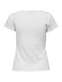 ONLY ONLCARLOTTA  - Základné tričko - white