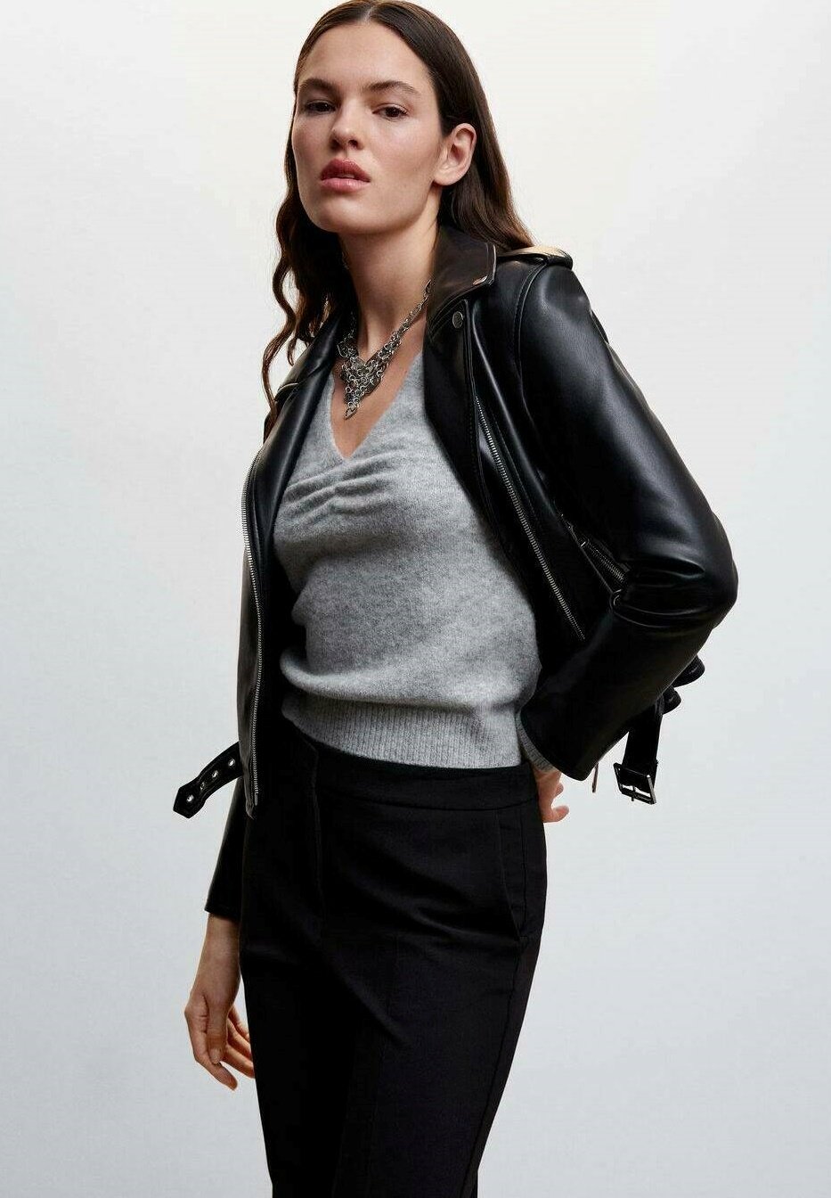 Mango FEST - cuero sintético - noir/negro -