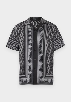 INFORMAL SHIRT GRECA PRINT - Πουκάμισο - dark anthracite tonal