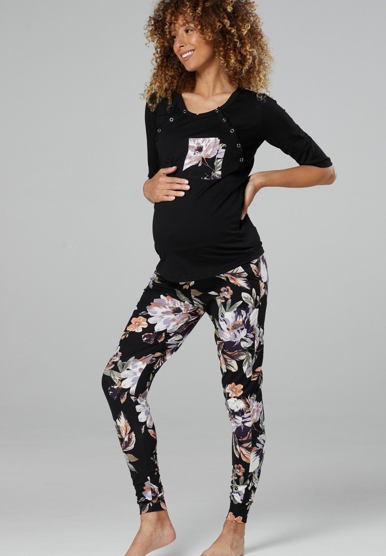 Chelsea Clark - Pyjama set - black multi coloured, Enlarge