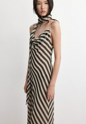 Mango, Maxikleid - off-white black