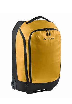 Wheeled suitcase - burnt yellow