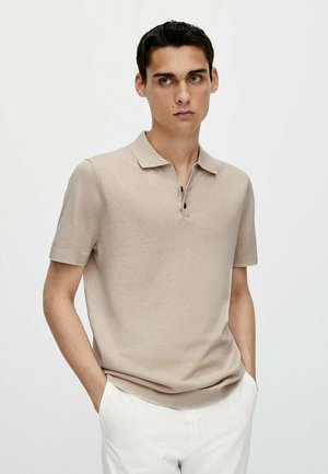SHORT SLEEVE - Piké - beige
