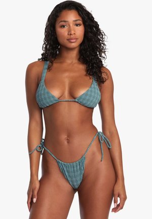Bikini top - mottled green