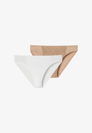 2-PACK AIR BLICKDICHTE - Slip - weiss maple