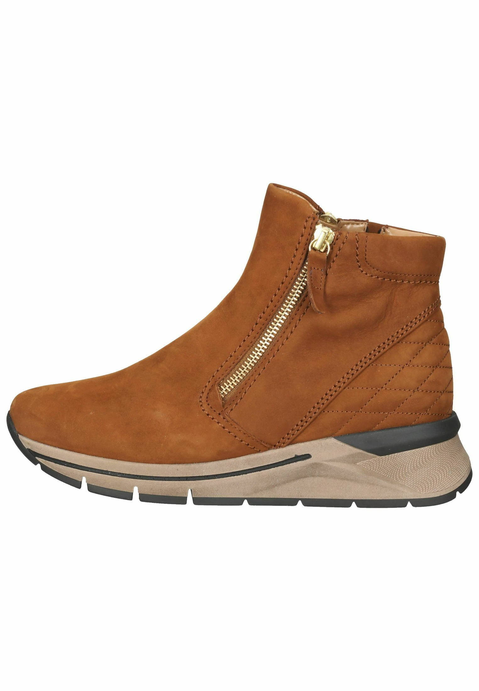 Gabor Enkellaarsjes met plateauzool - cognac - Zalando.be