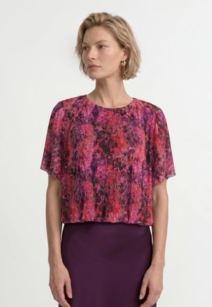 Rich & Royal, RICH & ROYAL T-SHIRT - Blouse - mulberry