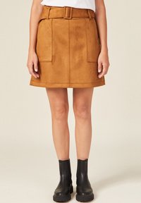 BONOBO Jeans Gonna a campana - marron