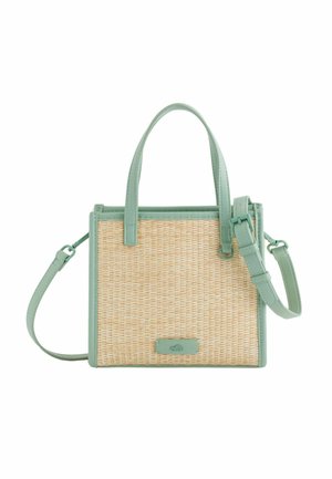 Käsilaukku - beige mint green