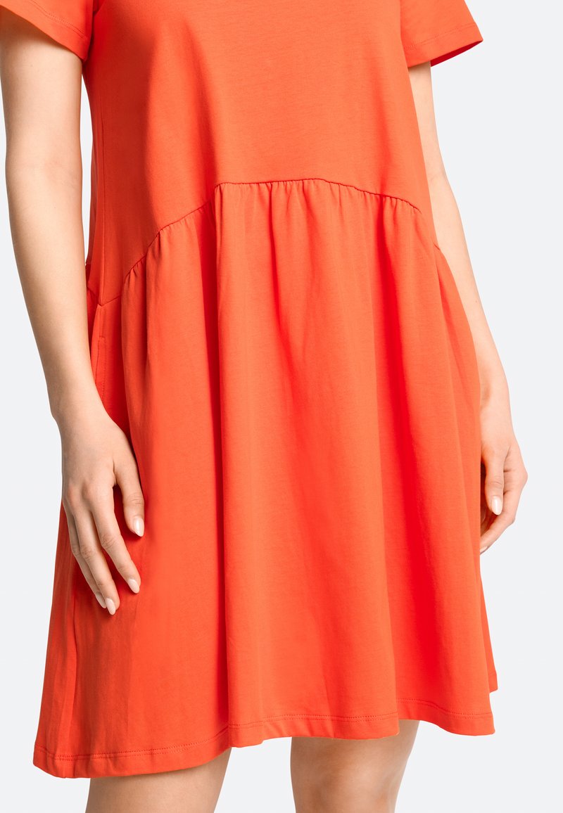 knee length dresses for ladies Sustainable Augusta Linen Dress main image 1