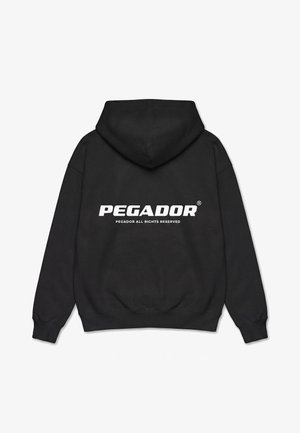 Pegador, ATNA LOGO - Kapuutsiga pusa - washed black/white