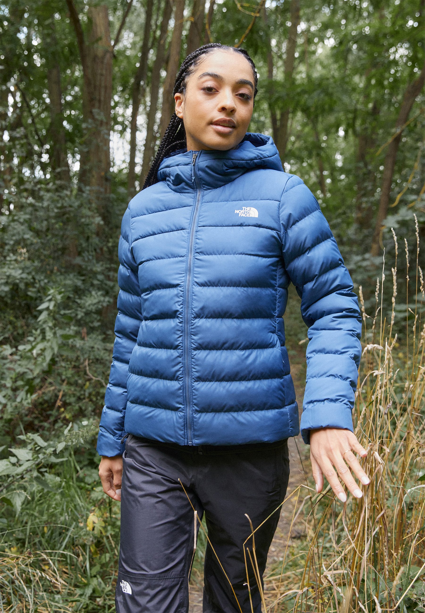 The North Face ACONCAGUA HOODIE - Daunenjacke - shady blue/blau