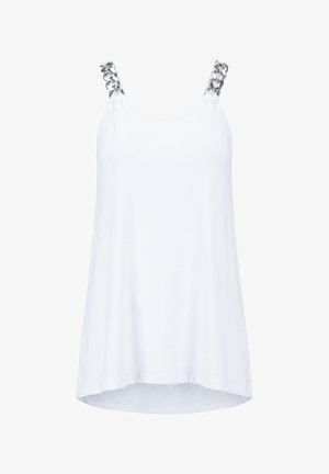 Angel of Style, CHAIN STRAP TANK TOP - Top - snow white
