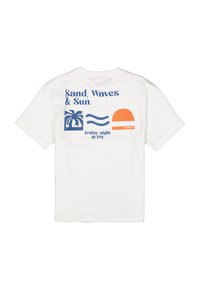 Garcia T-shirt print - off white