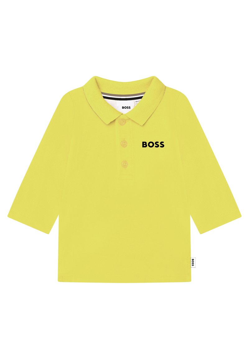 BOSS Kidswear Poloshirt geel BOSS Kidswear Poloshirt geel