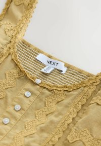 Next EMBROIDERY CORSET WAIST - Trikoomekko - ochre yellow