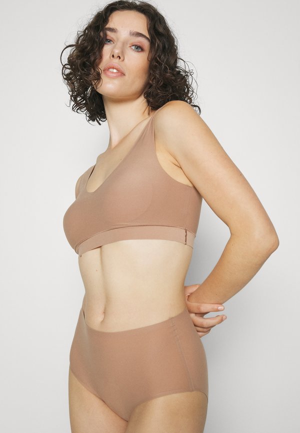 HIGH WAIST BRIEFS - Briefs - hellbraun4