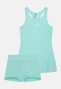 adidas Performance CLUB DRESS SET - Urheilushortsit - semi flash aqua