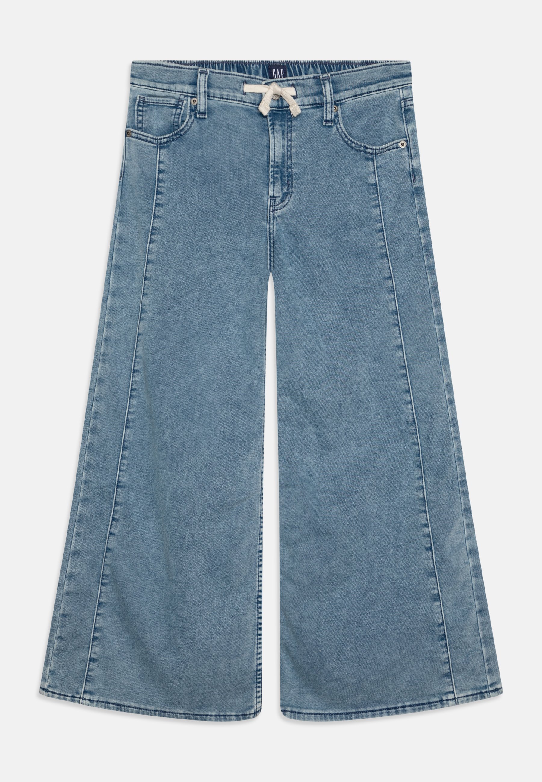 GAP BAGGY BRUSHED KIDS GIRLS Flared Jeans light-blue denim