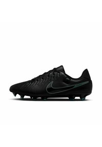 TIEMPO LEGEND 10 ACADEMY FG/MG - Kopačky na umelú trávu - black deep jungle black