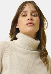Just Cashmere Maglione - mottled pearl gray