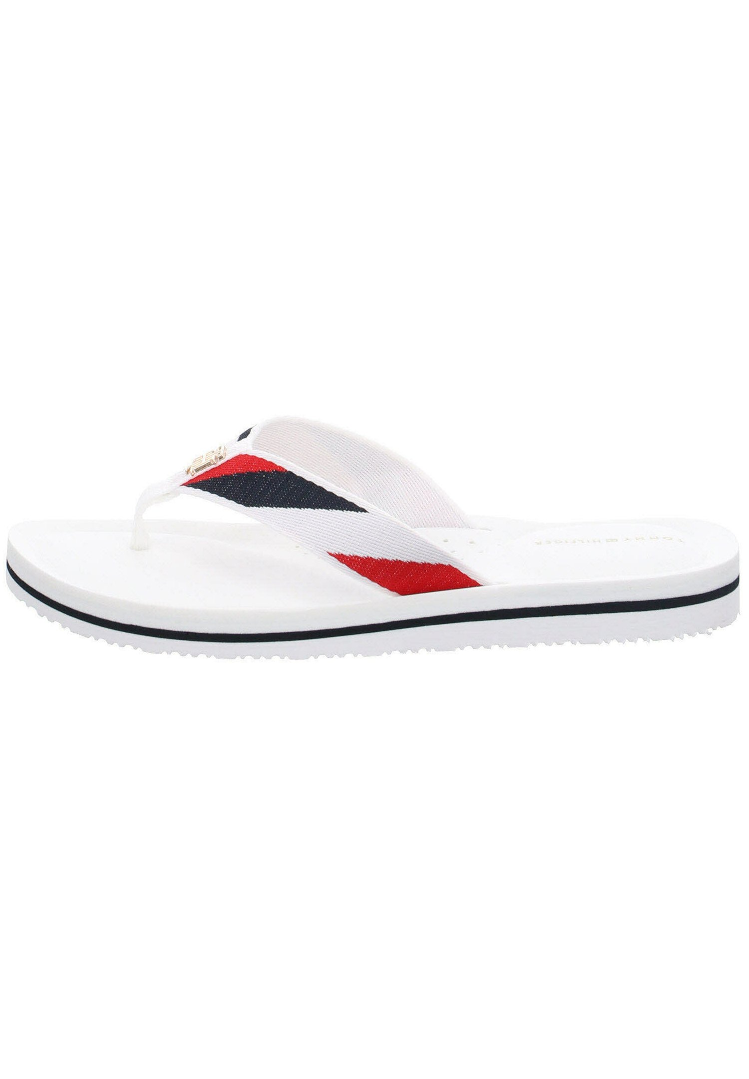 Hilfiger COMFORT - Sandalias de dedo - weiss kombi/blanco - Zalando.es