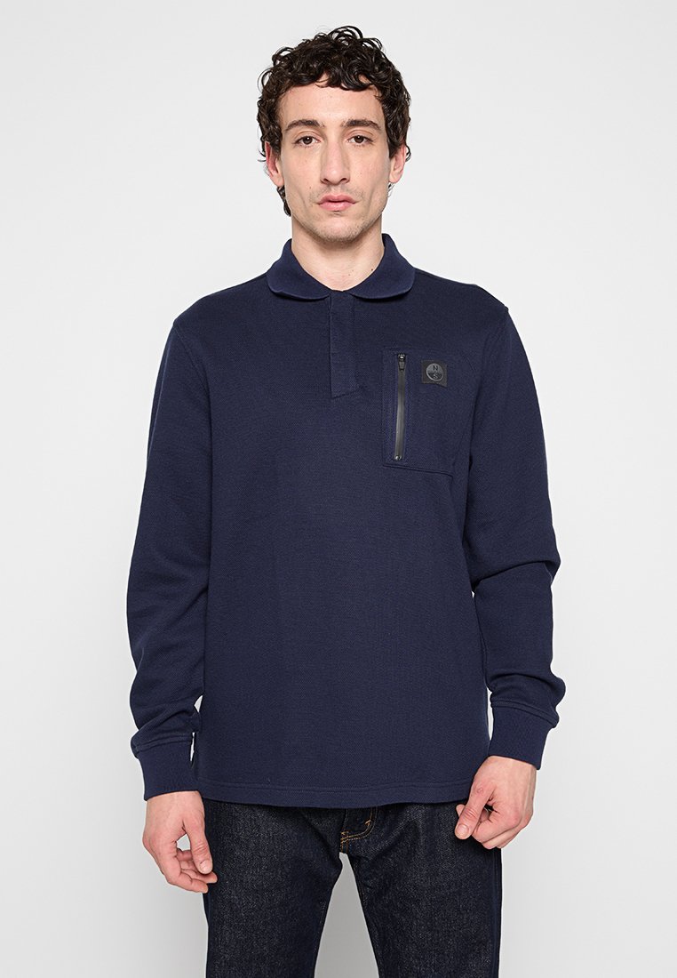 North Sails Poloshirt donkerblauw