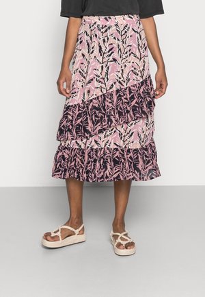 Gonna a pieghe - mauve