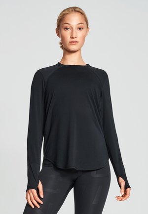 CLARA LOOSE LS - Pitkähihainen paita - grey melange