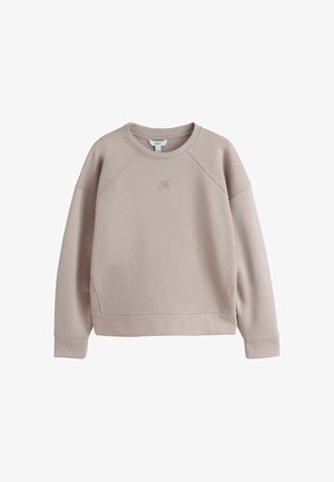 Next, REGULAR FIT - CREW NECK LOGO SWEATSHIRT - Mikina - mocha