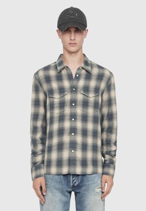 AllSaints, BROOK LS SHIRT . - Shirt - blue check