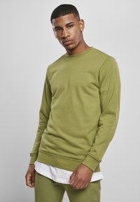 Urban Classics - BASIC CREW - Maglione - newolive Immagine in miniatura 1