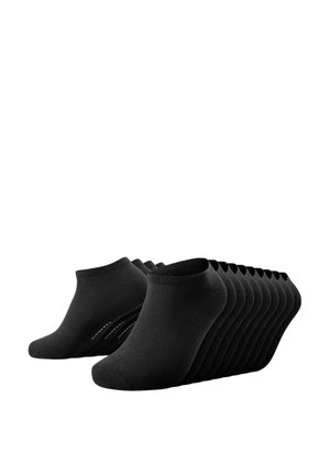 10 PACK - Trainer socks - black