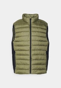 SIDE LOGO VEST - Colete - delta green