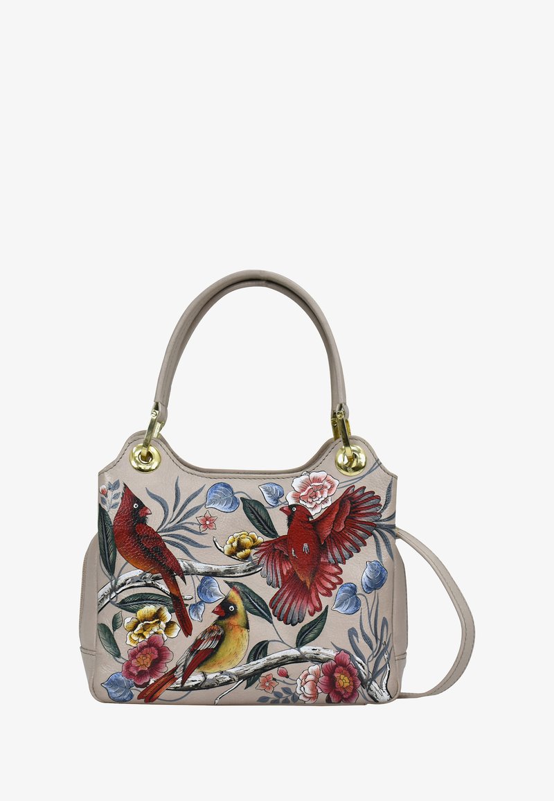 ANUSCHKA HANDPAINTED - Handtas - cardinal family