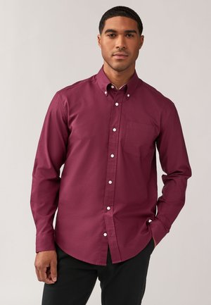 Overhemd - burgundy red