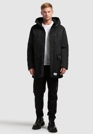 PAKPAO - Wintermantel - black