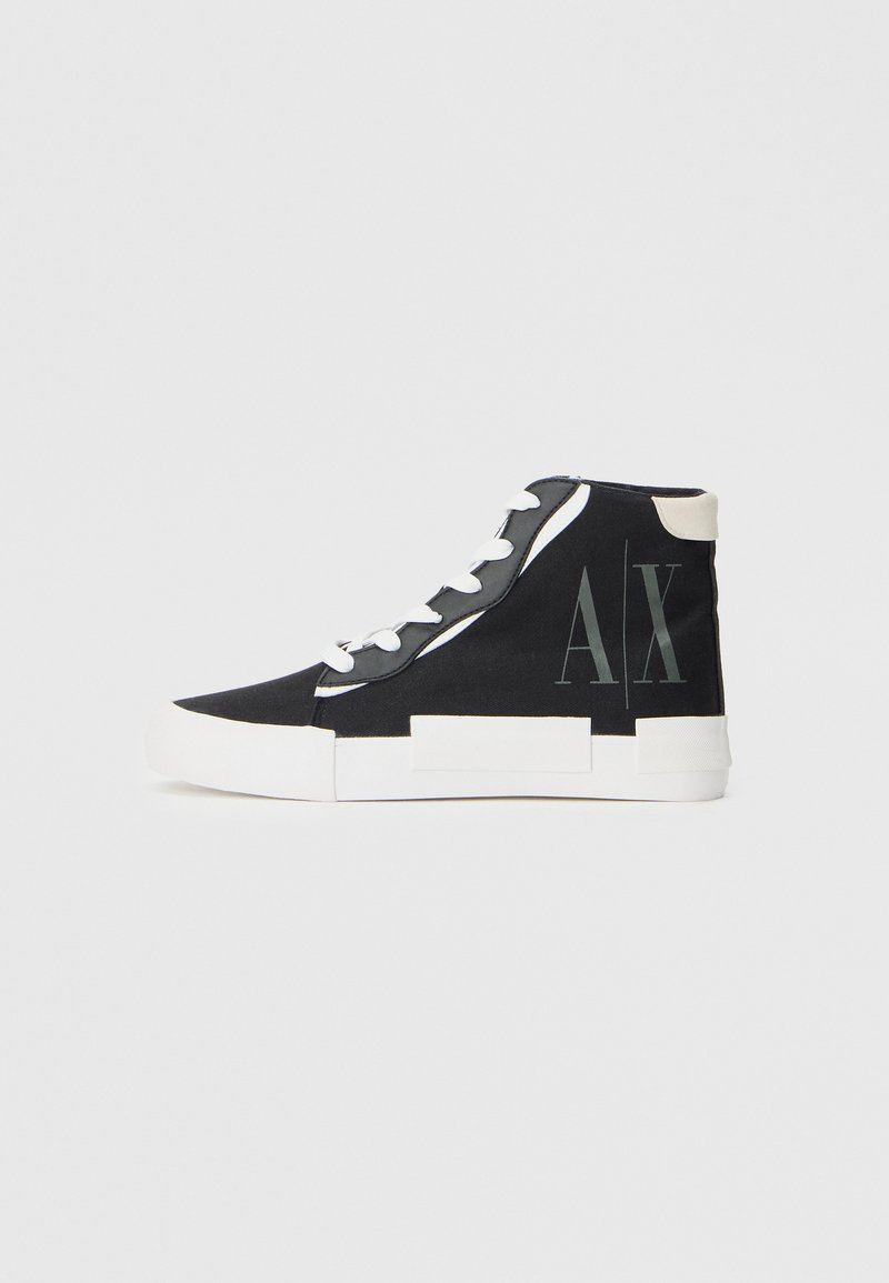 Armani Exchange Sneakers hoog zwart Armani Exchange Sneakers hoog zwart
