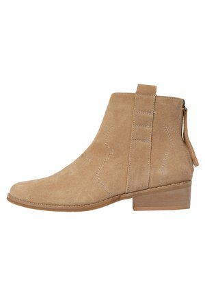 FLASHBACK - Cowboy/biker ankle boot - tan