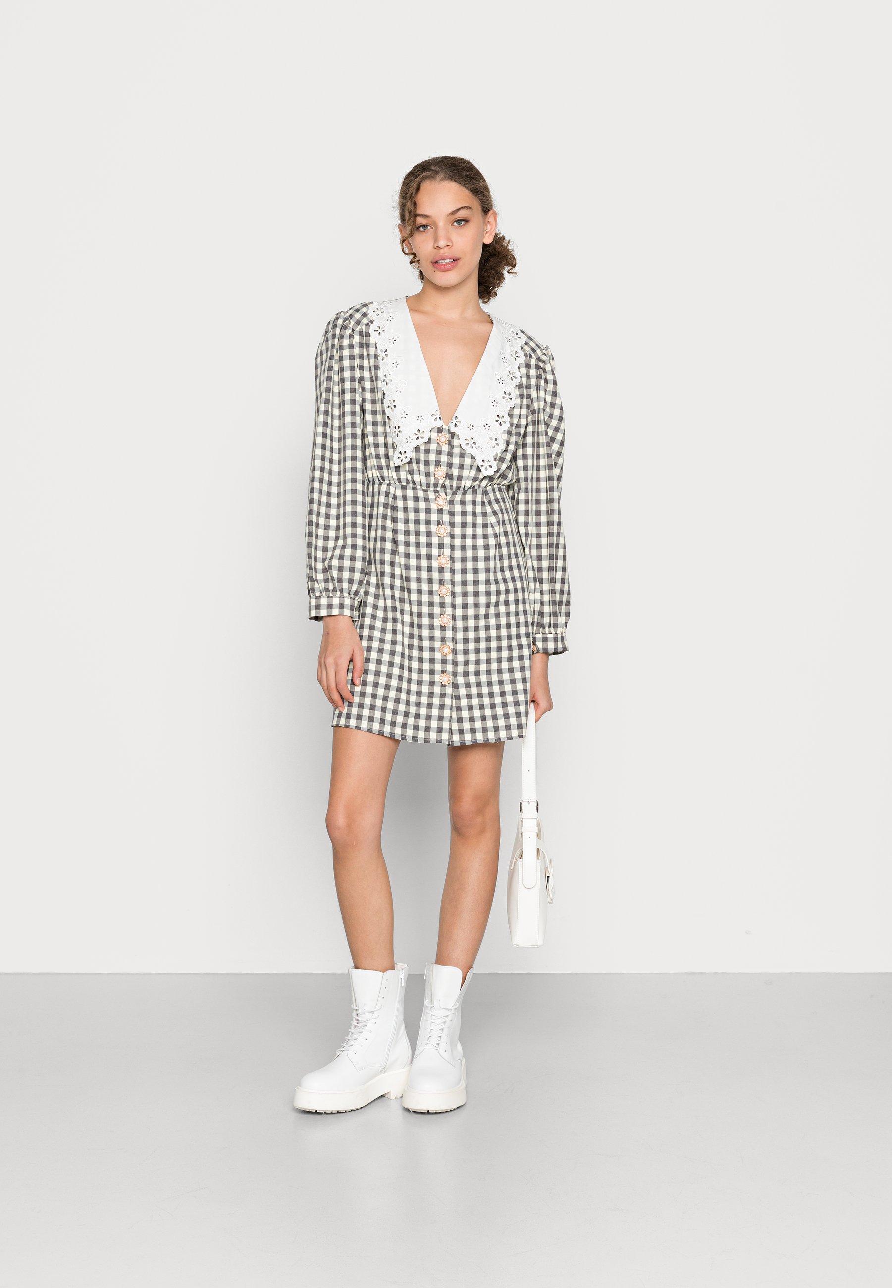 Sister Jane HONEY GINGHAM MINI DRESS 