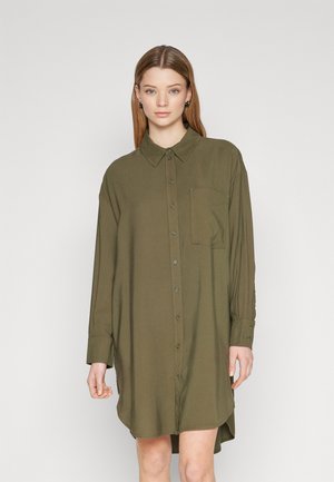 ONLCORIN ARIS LIFE LONG SHIRT  - Shirt dress - kalamata