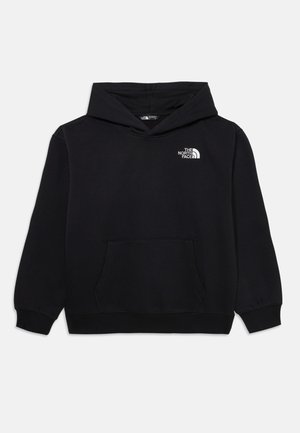 TEEN ESSENTIAL OVERSIZED HOODIE  - Bluză de molton - black
